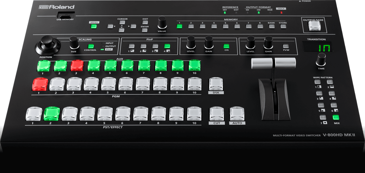 Roland V800HD MKII Multi-format Video Switcher Roland V800HD MKII Multi-format Video Switcher