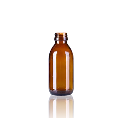 Syrup 100ml Amber Glass Bottle