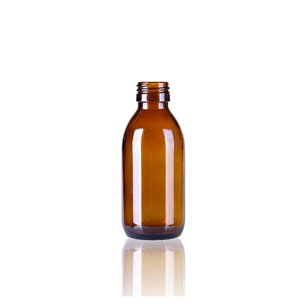 Syrup 100ml Amber Glass Bottle