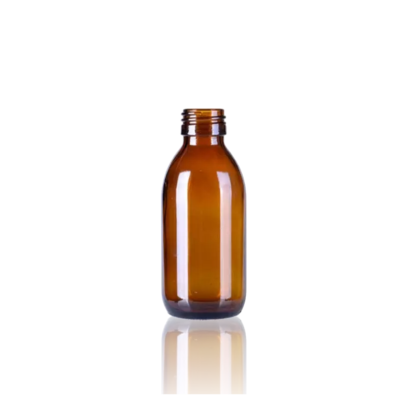 Syrup 100ml Amber Glass Bottle
