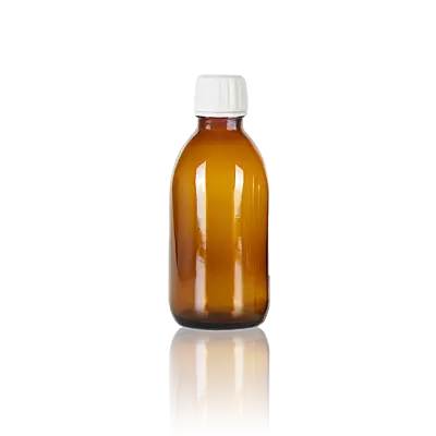 Syrup 200ml Amber Glass Bottle