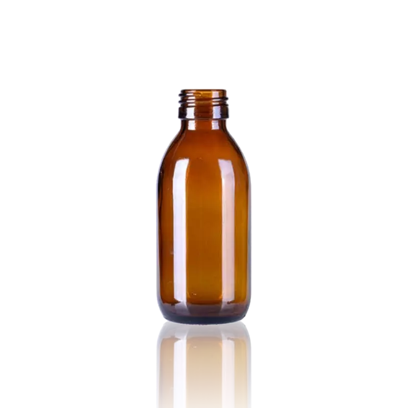 Syrup 200ml Amber Glass Bottle