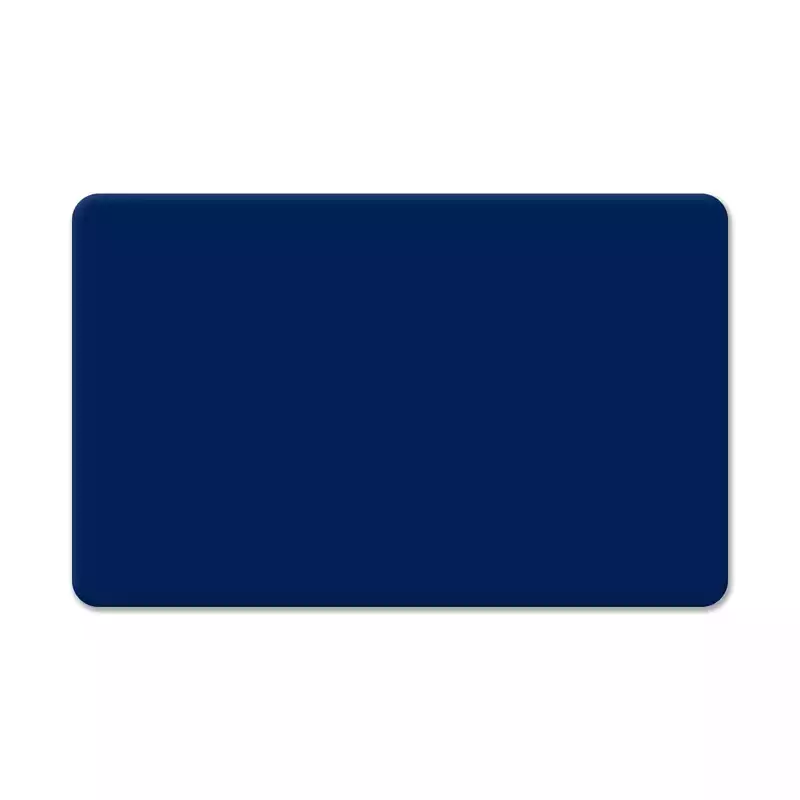 Cards .76mm PVC Dark Blue CR80 (500 Pack)