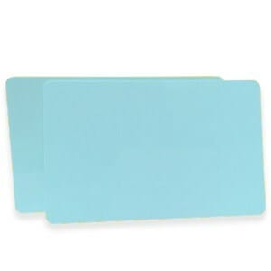 Cards .76mm PVC Light Blue CR80 (500 Pack)