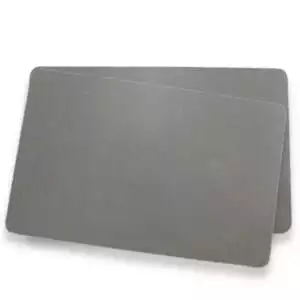 Cards .76mm PVC Silver CR80 (500 Pack)