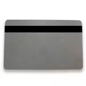 Cards .76mm PVC HiCo Silver CR80 (500 Pack)