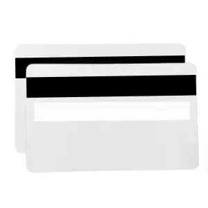 Cards .76mm PVC HiCo White with Sig Panel CR80 (500 Pack)