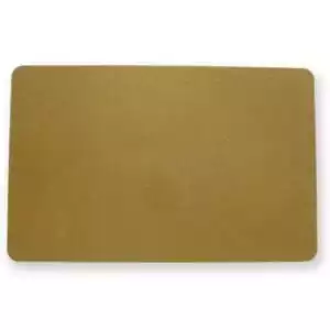 Cards 1.00mm PVC Gold CR80 (250 Pack)