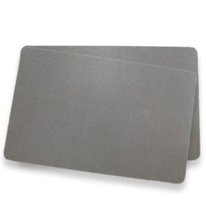 Cards 1.00mm PVC Silver CR80 (250 Pack)