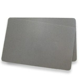 Cards 1.30mm PVC Silver CR80 (250 Pack)