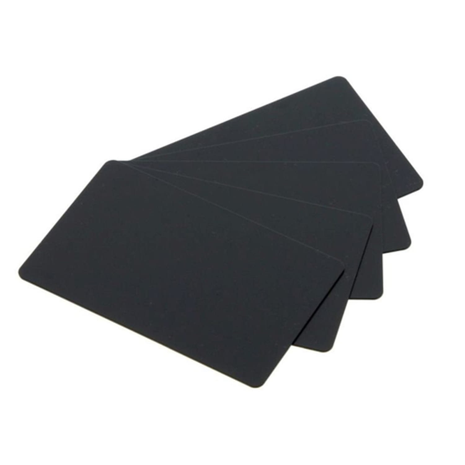 Cards Rewritable PVC Prints - Black (100 Pack)
