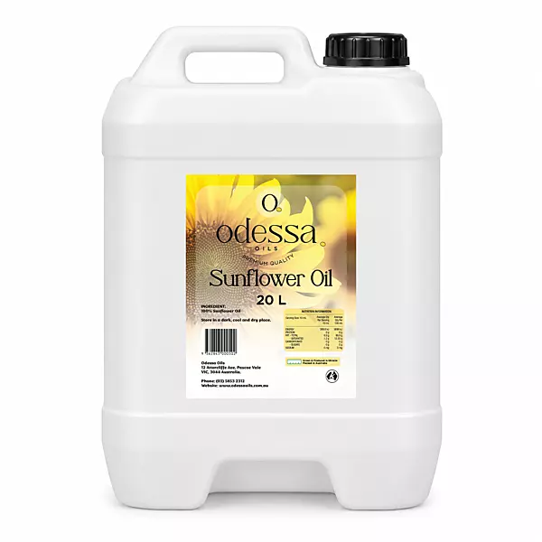 Sunflower Oil - 20L - Cube