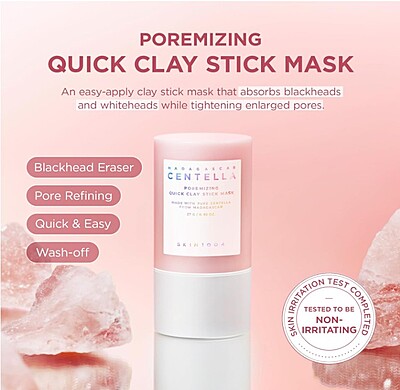 SKIN1004 Madagascar Centella Poremizing Quick Clay Stick Mask 27g