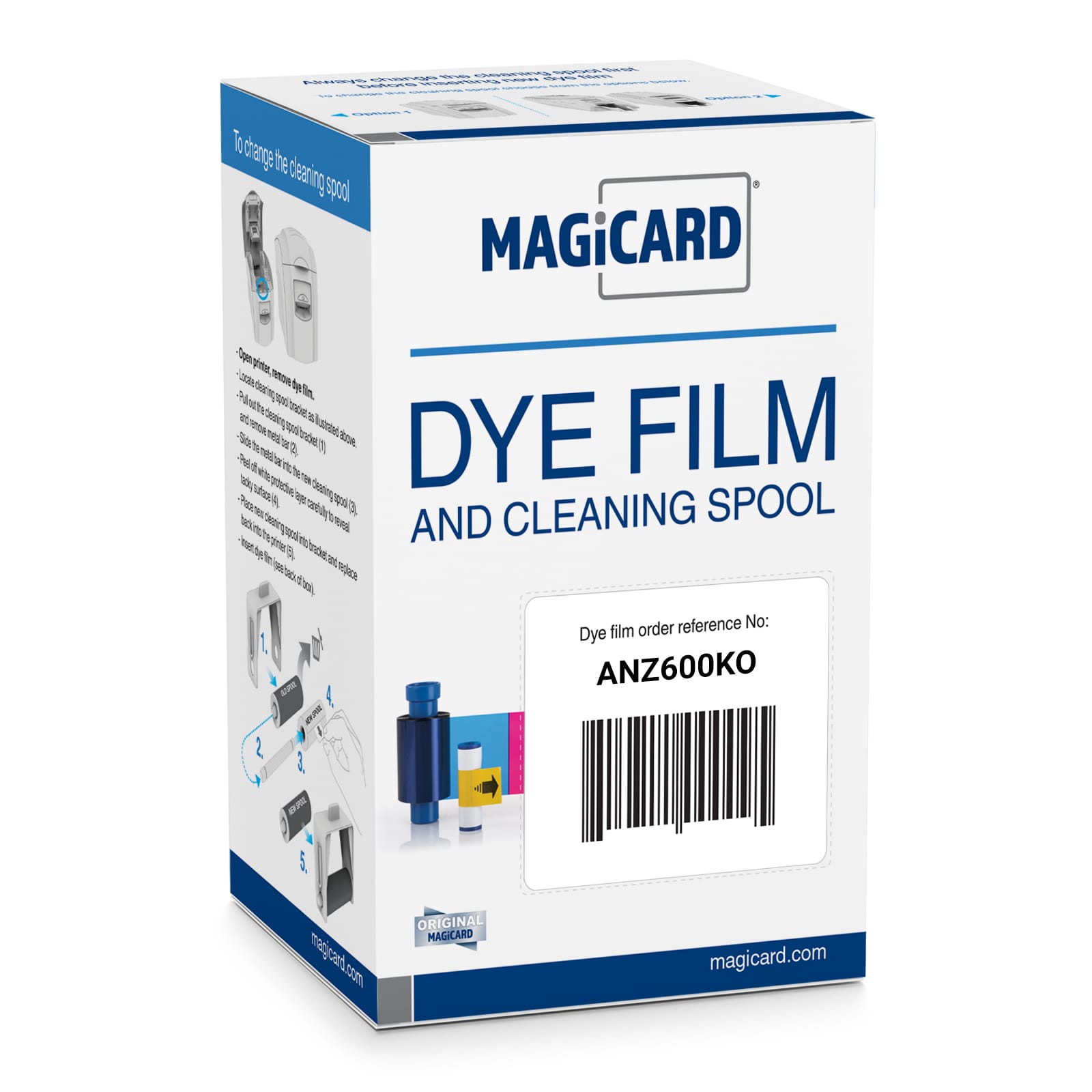 Magicard Black With Overlay - 600 Yield