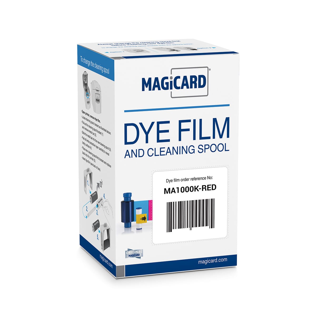 Magicard Red Ribbon - 1000 Yield