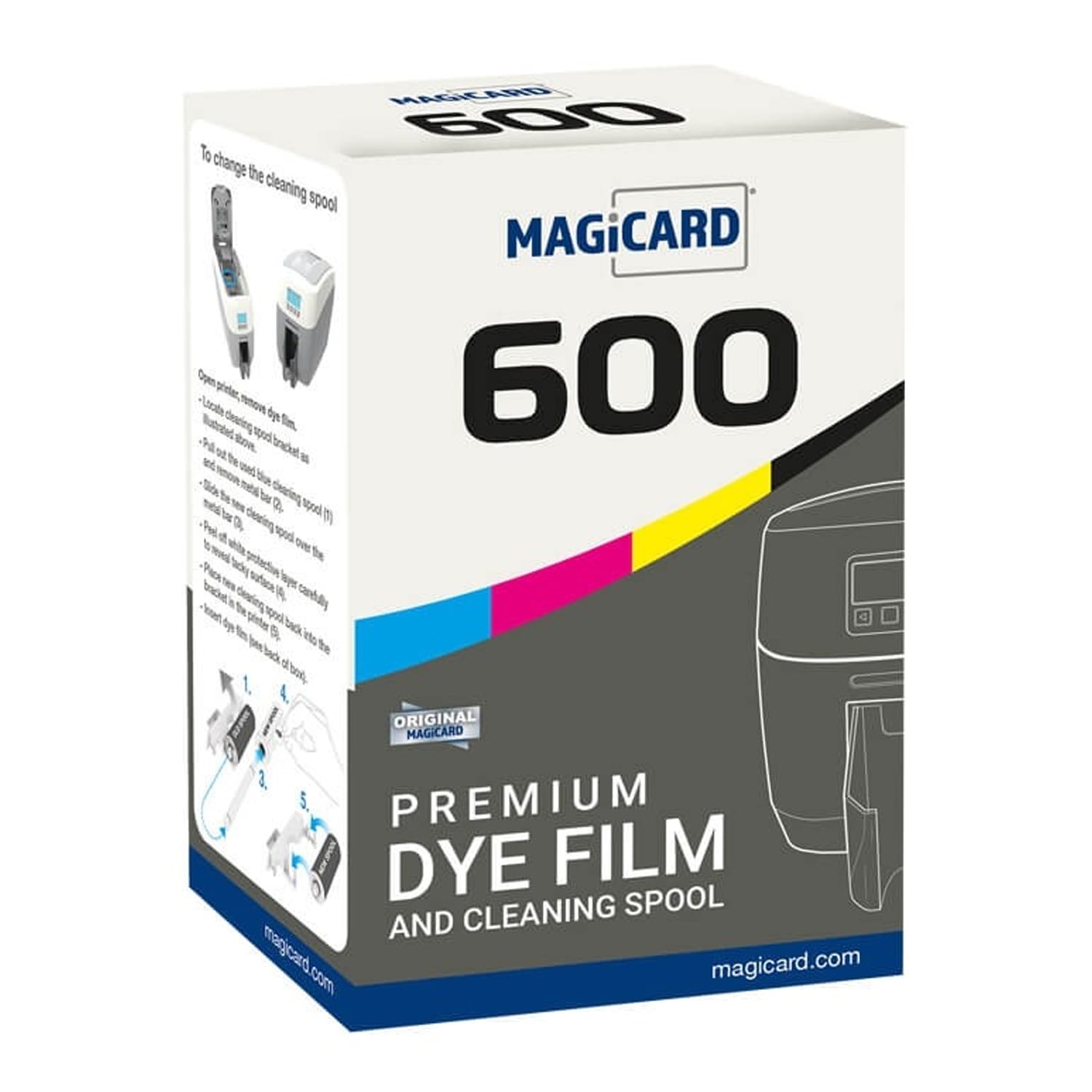 Magicard 600 YMCKOK Ribbon - 250 Yield