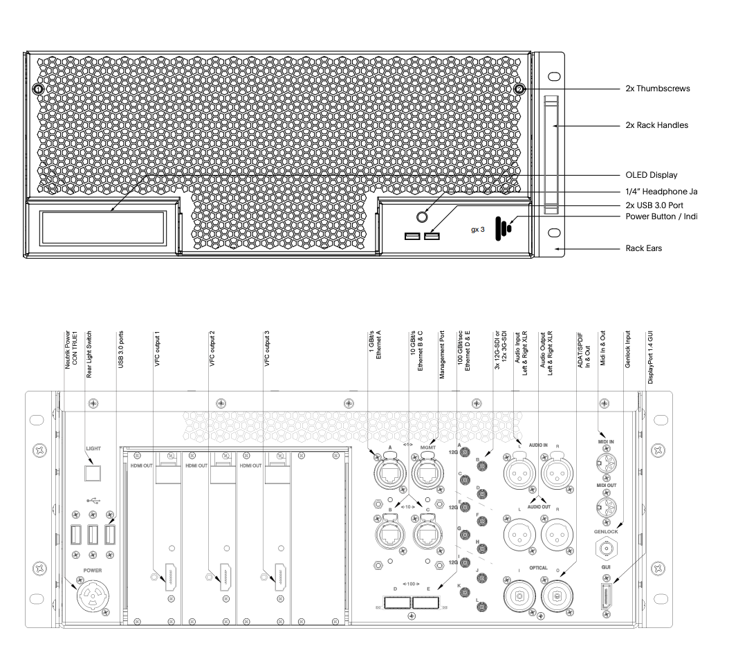 Disguise GX3 Media Server