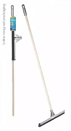 Floor Squeegee Wooden Handle