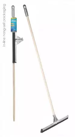 Floor Squeegee Wooden Handle