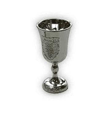 Silver Plastic Kiddush Cups (Pack of 18)