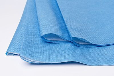 Softmed Sterilisation Wrap Heavy Duty 75gsm Double Layer Blue/White Softmed Sterilisation Wrap Heavy Duty 75gsm Double Layer Blue/White