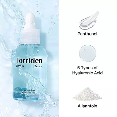 Lightweight serum by TORRIDEN designed for deep skin hydration