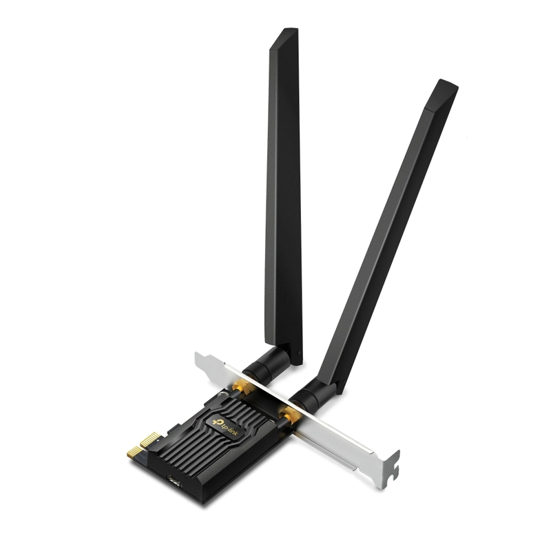 TP-Link Archer TXE72E AXE5400 Wi-Fi 6E Bluetooth 5.3 PCIe Adapter , 2402 Mbps at 6 GHz + 2402 Mbps at 5 GHz + 574 Mbps at 2.4 GHz