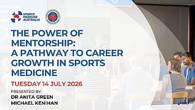 WEBINAR: The power of mentorship: A pathway to career growth in sports medicine WEBINAR: The power of mentorship: A pathway to career growth in sports medicine