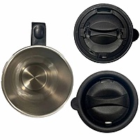 Travel Mug 15oz Stainless Steel