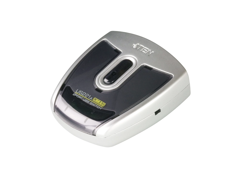 Aten 2 Port USB 2.0 Peripheral Switch with Auto Switching