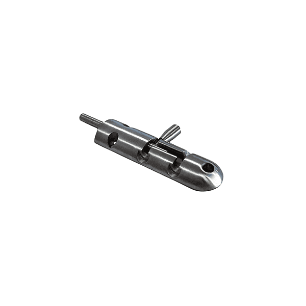 Rear fold outdoor bolt lock
