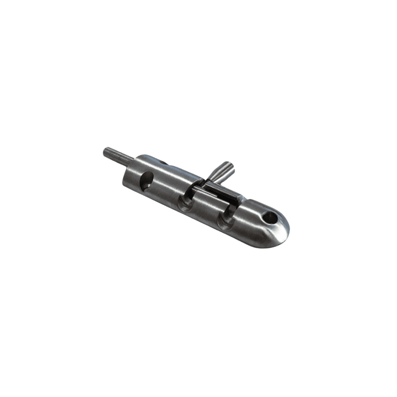 Rear fold outdoor bolt lock
