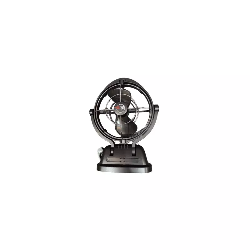 12V Bedside Fan - Black