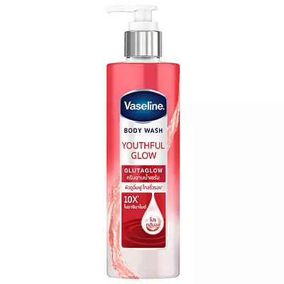 Vaseline Youthful Glow Body Wash bottle – 425 ml brightening cleanser