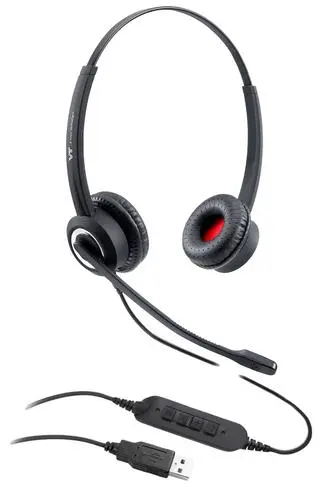 VT6300 Headset DUO Wired – USB Connector