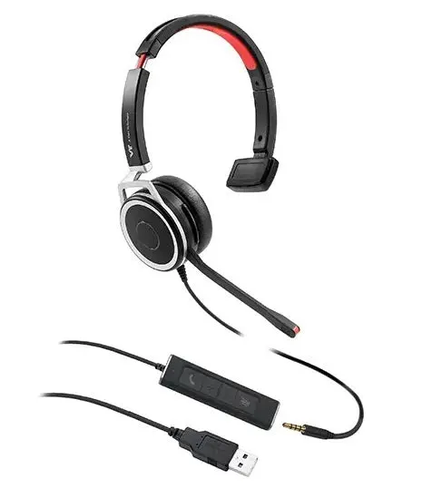 VTX208 VBeT Business Single Ear Headset – 3.5mm + USB Connector