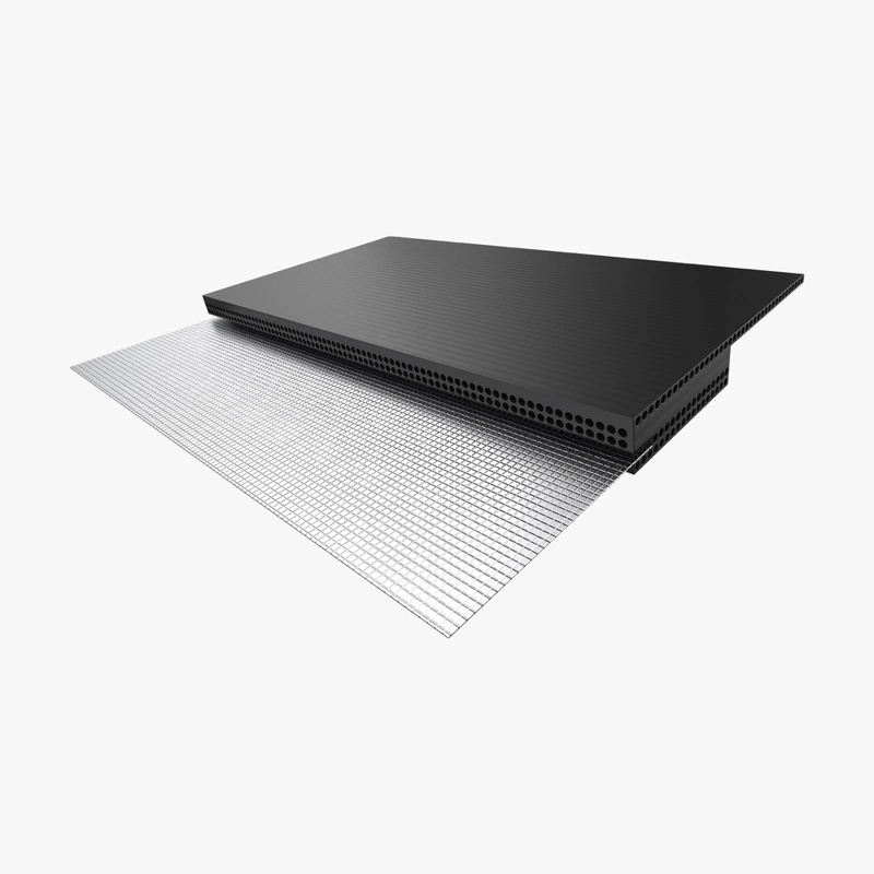 RIDGE VENT-RV10P HALF “BARGE VENT” (1.2MTR LENGTH)