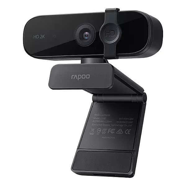 Rapoo C280 2K HD Webcam - Black