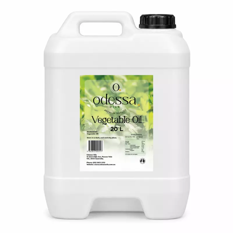 Vegetable Oil - 20L - Cube