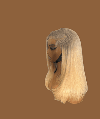 Wig Beach Blonde frontal wig -14