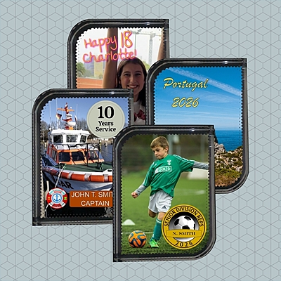 Glass small rounded rectangle