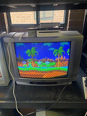 Vintage 20" CRT TV Silver (NEC)