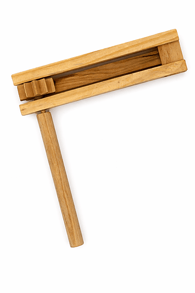 Purim Gragger Traditional Design for Decoration (made from wood)