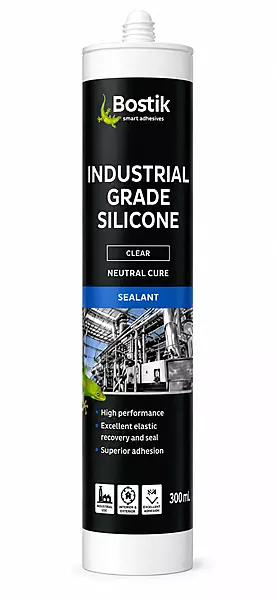 Bostik Industrial Grade Silicon Clear - 300ml