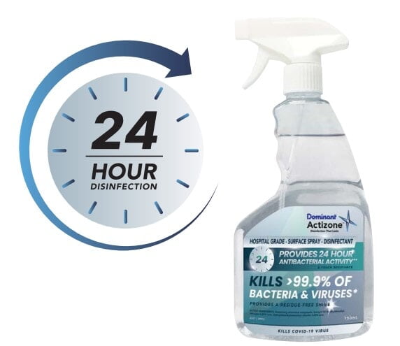 Dominant Actizone 24hr Disinfectant 750ml