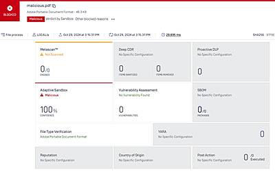 MetaDefender Sandbox