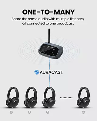 Aria Aura Auracast Headphones
