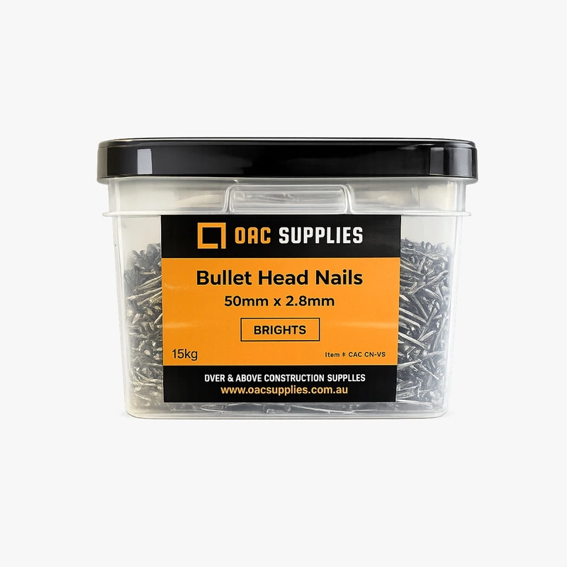 OAC 50mm Bullet Head Nails 15kg