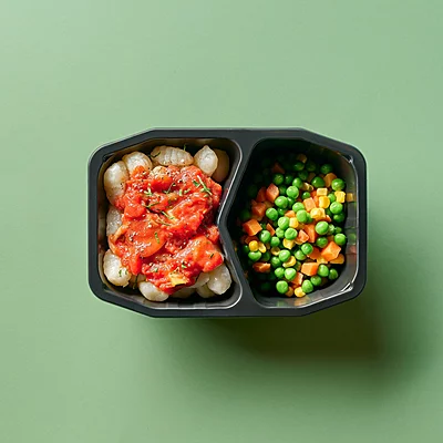 Italian Gnocchi With Passata, Mushrooms, Mixed Vegetables