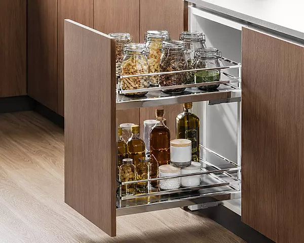 300 mm Pull-Out Spice Rack (Solid Base) – Soho